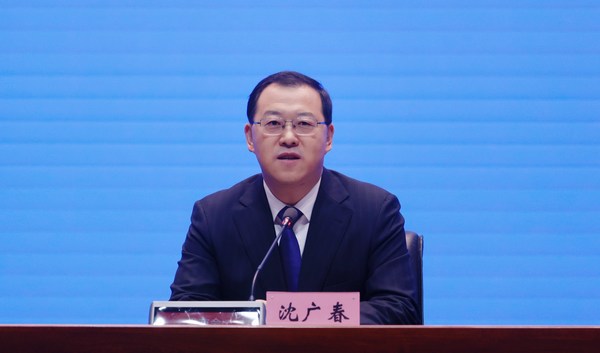 黑龍江省文化和旅游廳副廳長(zhǎng)沈廣春。張澍攝