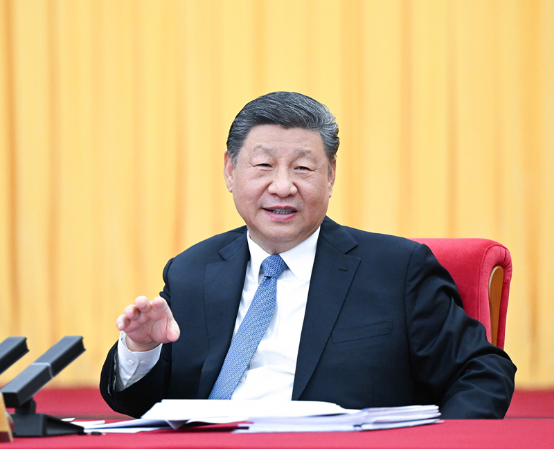 2025年3月6日，習近平總書記看望參加全國政協(xié)十四屆三次會議的民盟、民進、教育界委員，并參加聯(lián)組會。