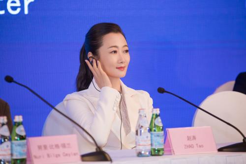 金爵獎評委趙濤期待女性導(dǎo)演作品。主辦方供圖
